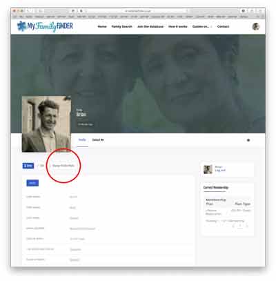How to edit your profile - step 2