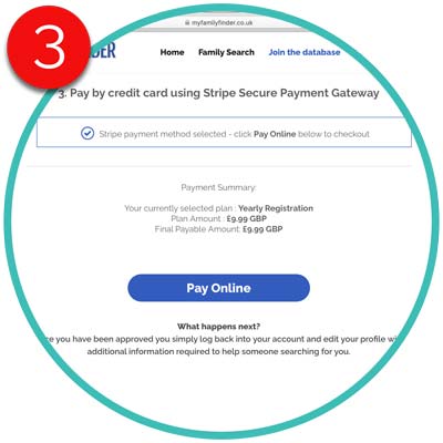 How to join our database step 3