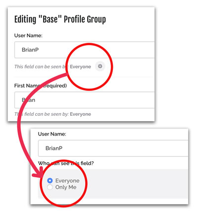 How to edit your profile - step 5